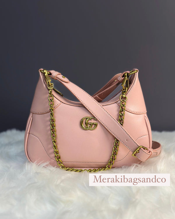 GUCCI APHRODITE SMALL SHOULDER BAG PINK