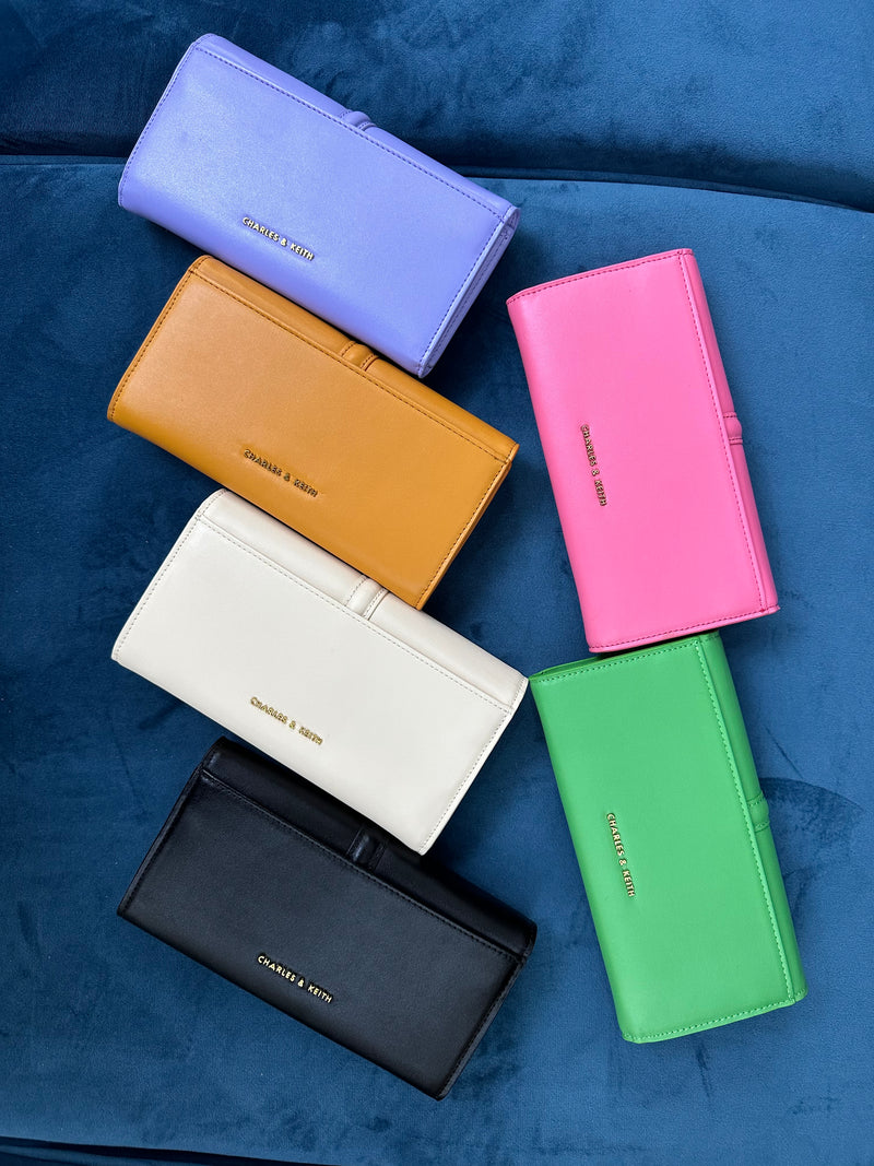 ORIGINAL CHARLES & KEITH LONG ACCENT WALLET