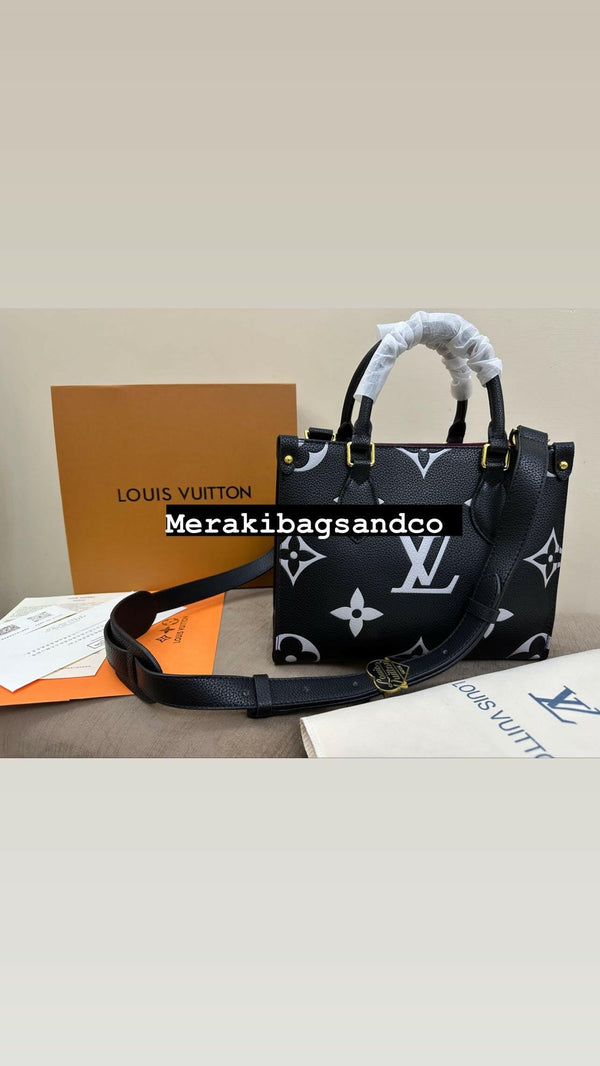 LOUIS  VUITTON ONTHEGO PM SIZE