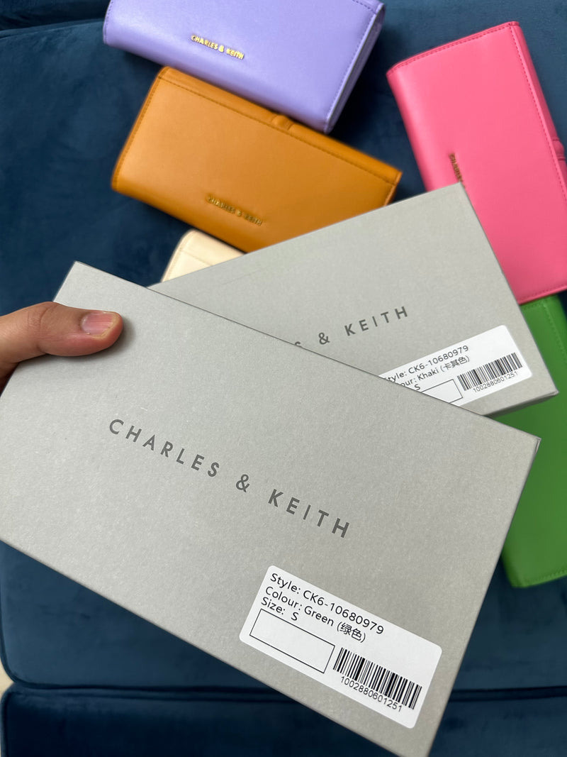 ORIGINAL CHARLES & KEITH LONG ACCENT WALLET