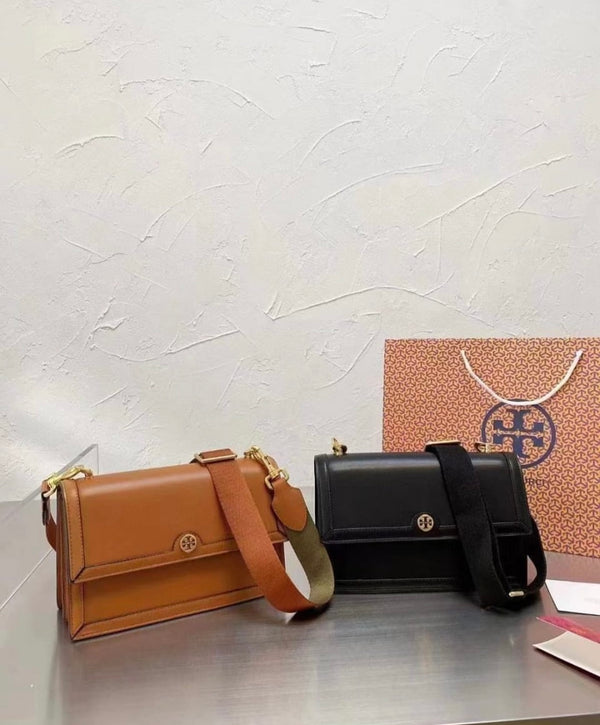 TORY BURCH MONOGRAM SHOULDER BAG