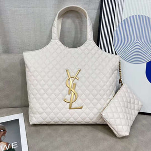 YSL ICARE MAXI SHOPPING QUILTED BAG