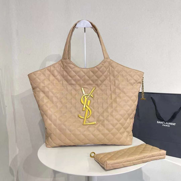 YSL ICARE MAXI SHOPPING QUILTED BAG