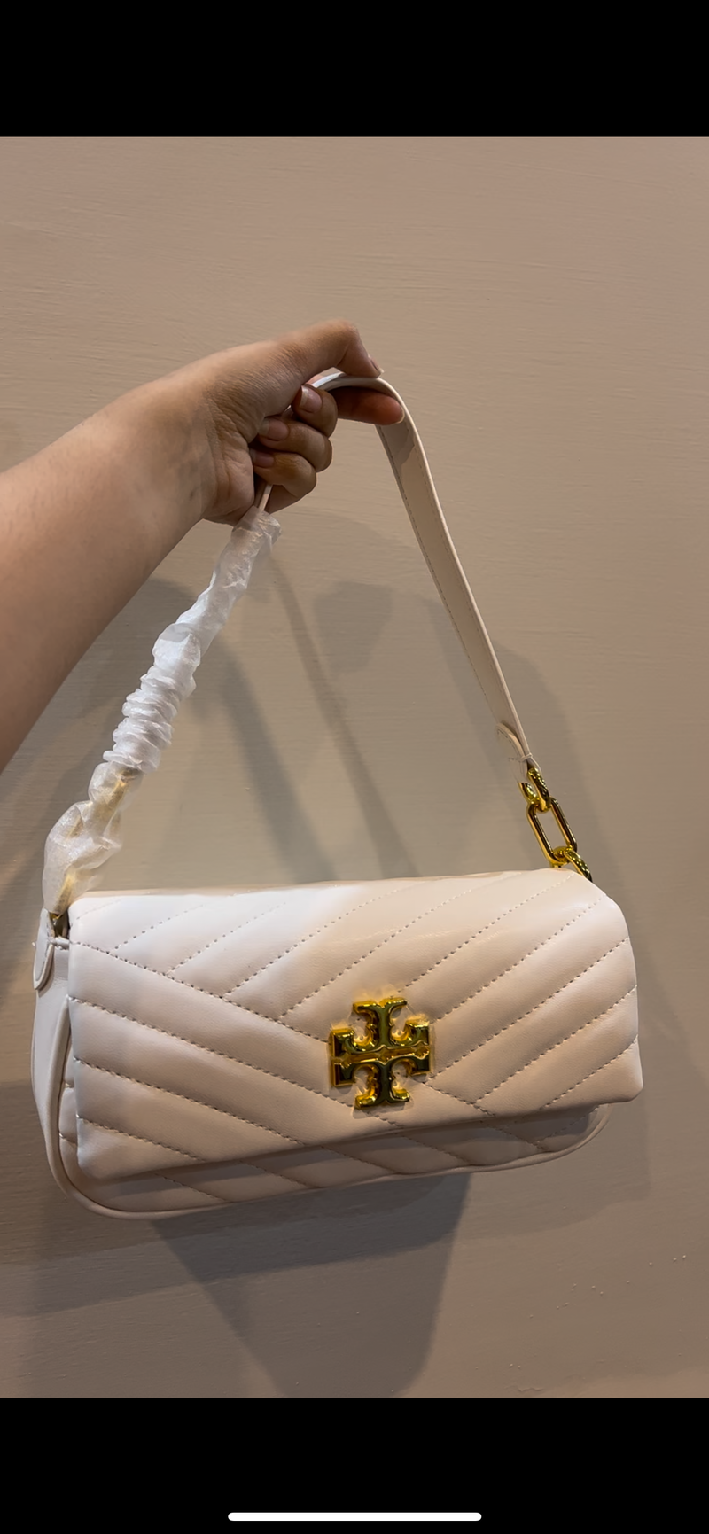 TORY BURCH CHEVRON KIRA SMALL