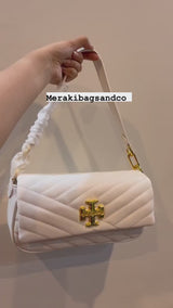 TORY BURCH CHEVRON KIRA SMALL